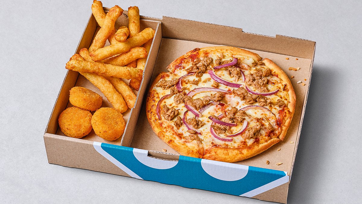 Die Domino’s Box Pizza Tuna + 2 Optionen Hauptbild