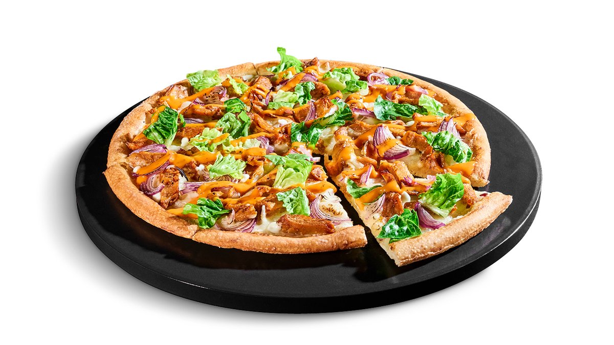 Pizza Vegan Chicken Döner