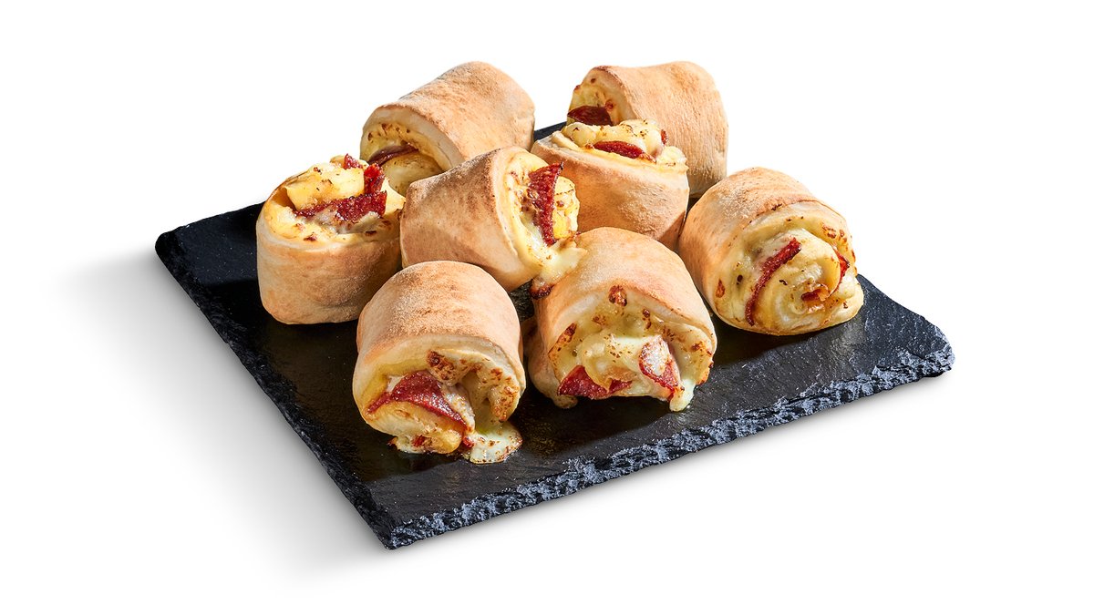 Pizzabrötchen Sucuk und Mozzarella