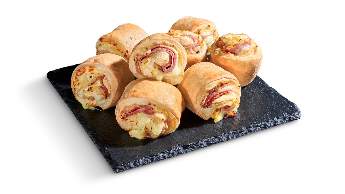 Pizzabrötchen Prosciutto Cotto und Käse