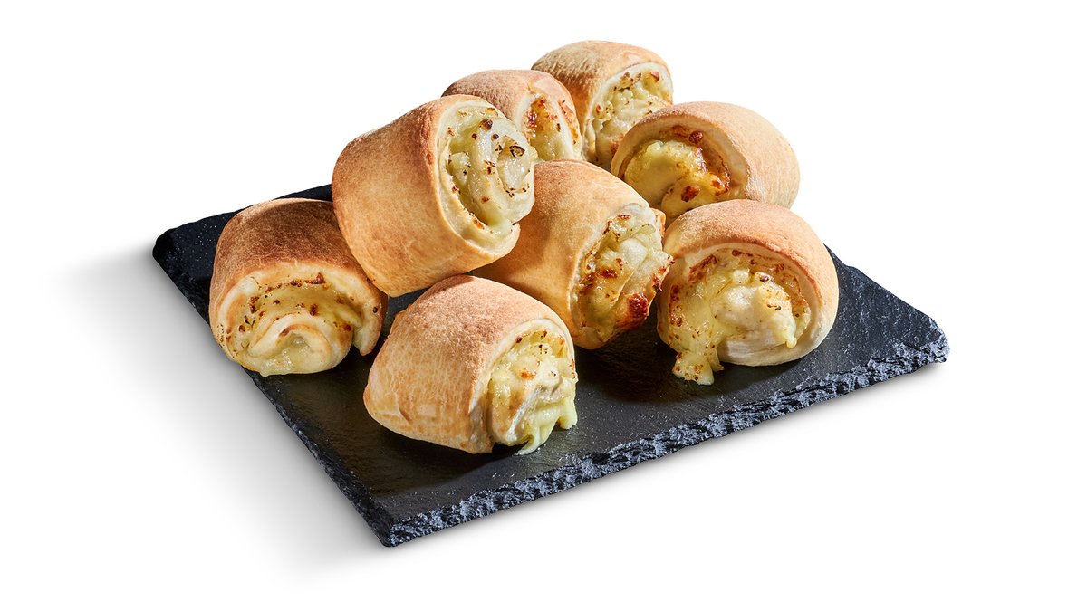 Pizzabrötchen Knoblauch und Mozzarella Hauptbild