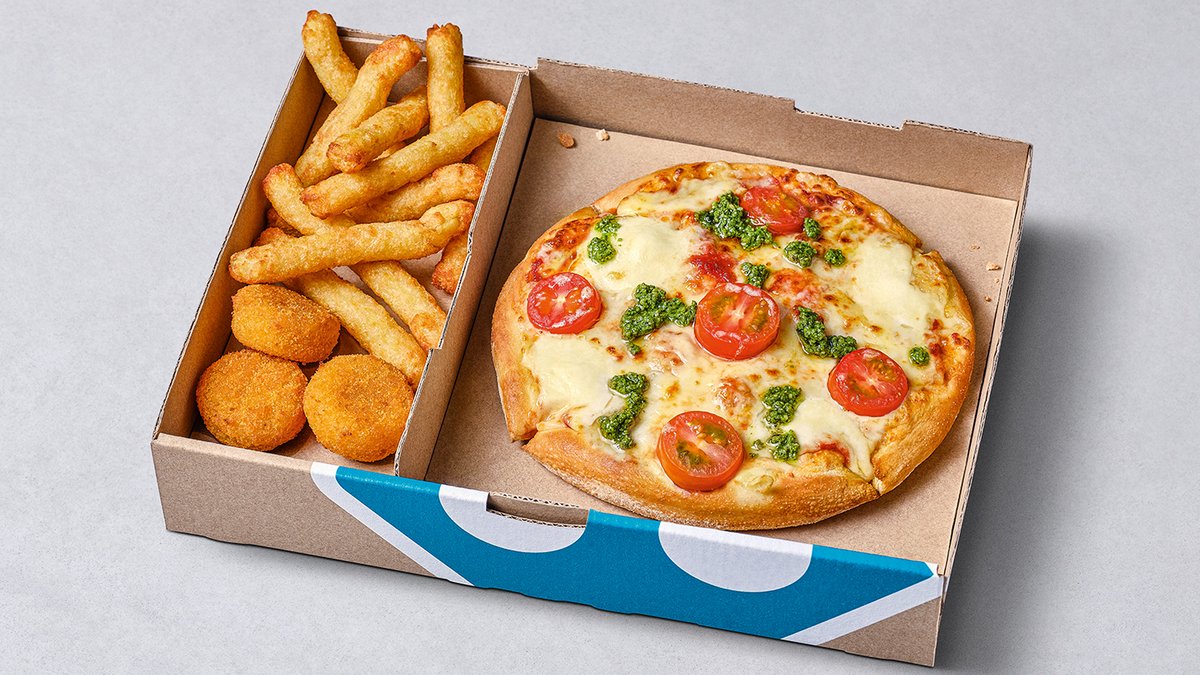 Die Domino’s Box Pizza Caprese + 2 Optionen Hauptbild
