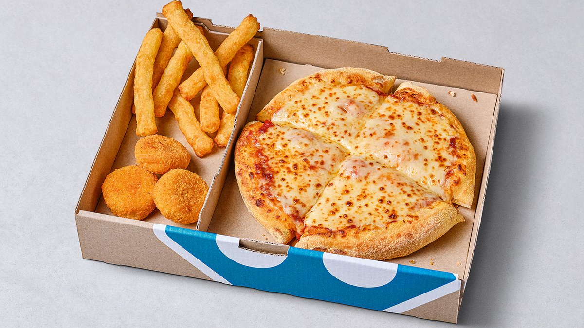 Die Domino’s Box Pizza Margherita + 2 Optionen
