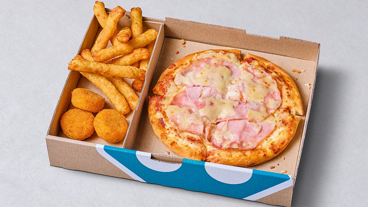 Die Domino’s Box Pizza Prosciutto + 2 Optionen