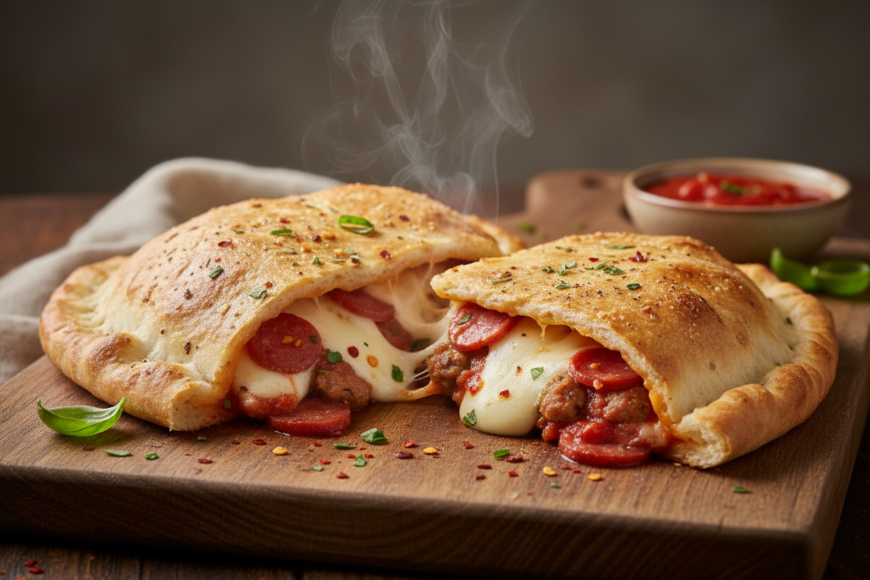 Pizza Calzone (Pizzatasche)
