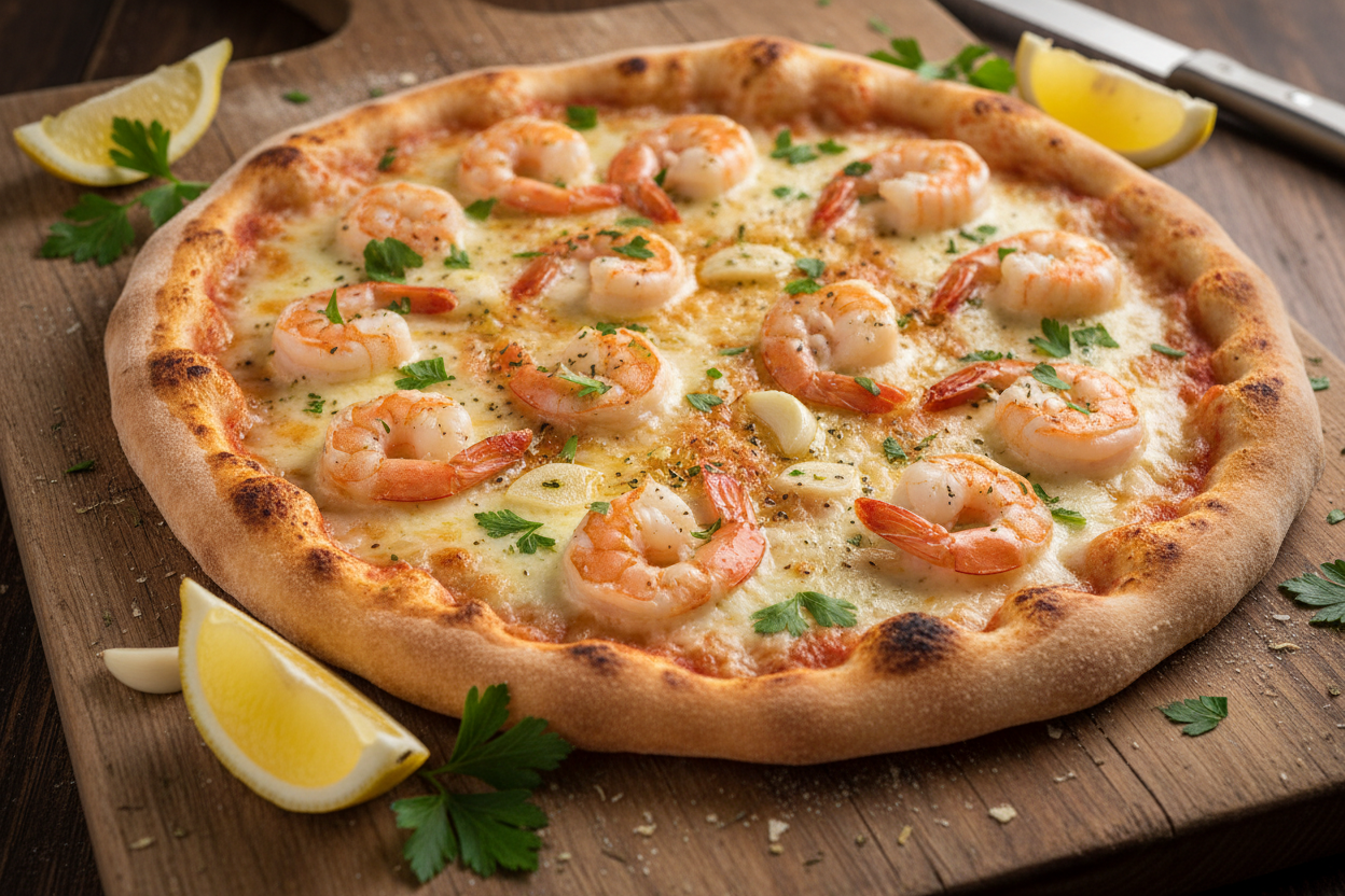 Pizza Forno Scampi